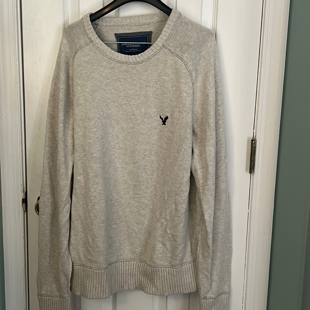 Gray American Eagle Sweater